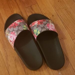 Gucci Floral Slides
